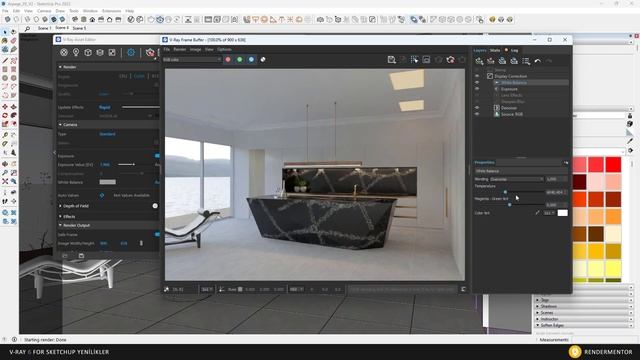 V-ray 6 For Sketchup - Interactive Light Cache смотреть онлайн