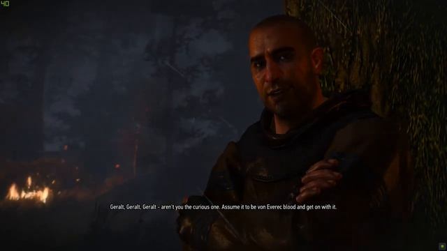 The Witcher 3 Hearts of Stone Expansion: Talking to Olgierd смотреть онлайн