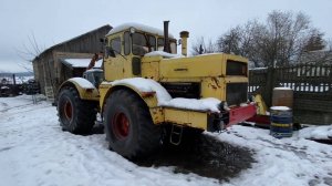 Настоящая мощь! Заводим Трактор К-700 !