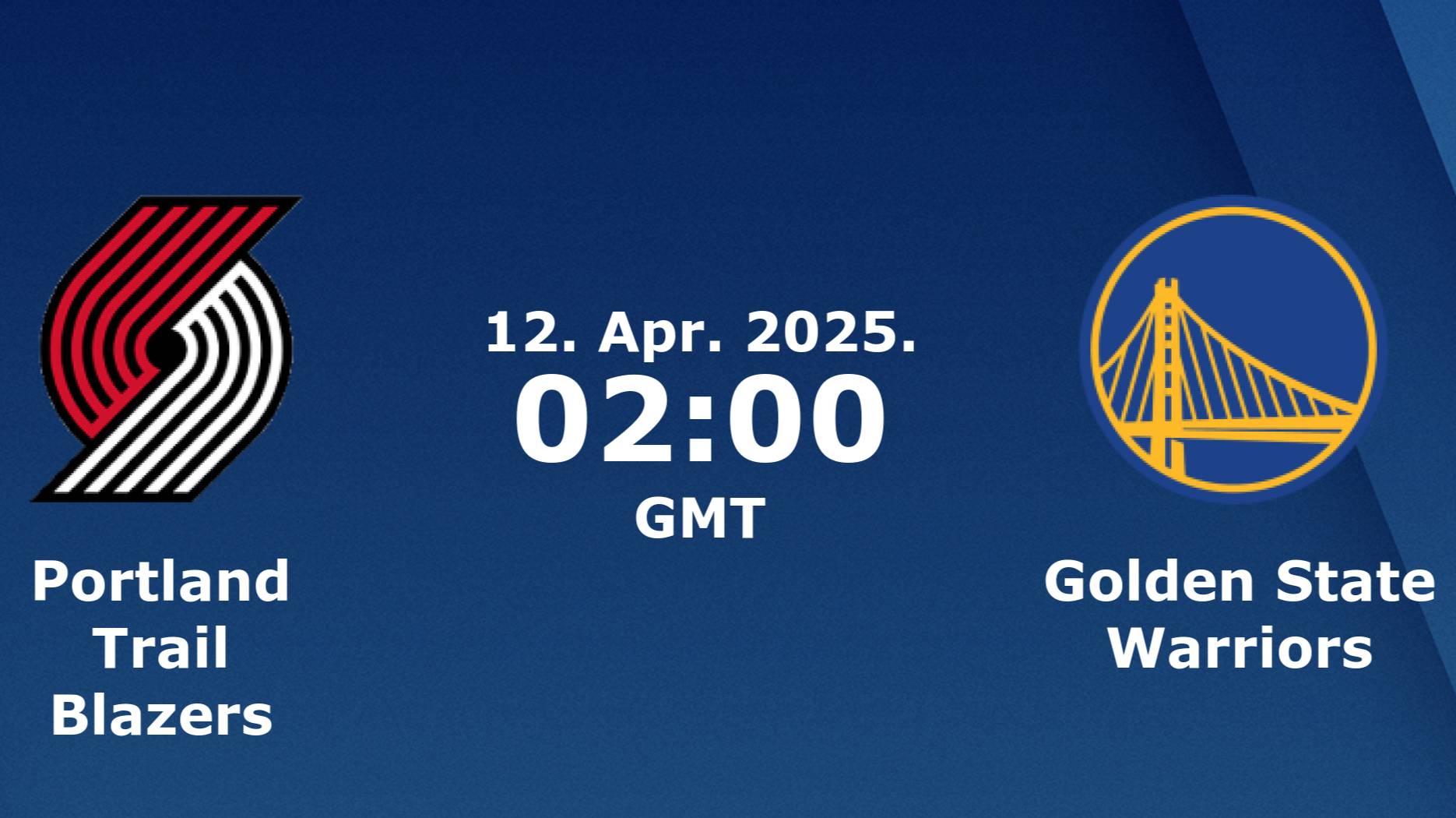 11.04.2025 | Портленд Трэйл Блэйзерс — Голден Стэйт Уорриорз | Trail Blazers — Warriors