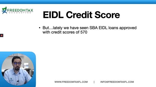SBA EIDL Loan Minimum Credit Score Requirements смотреть онлайн