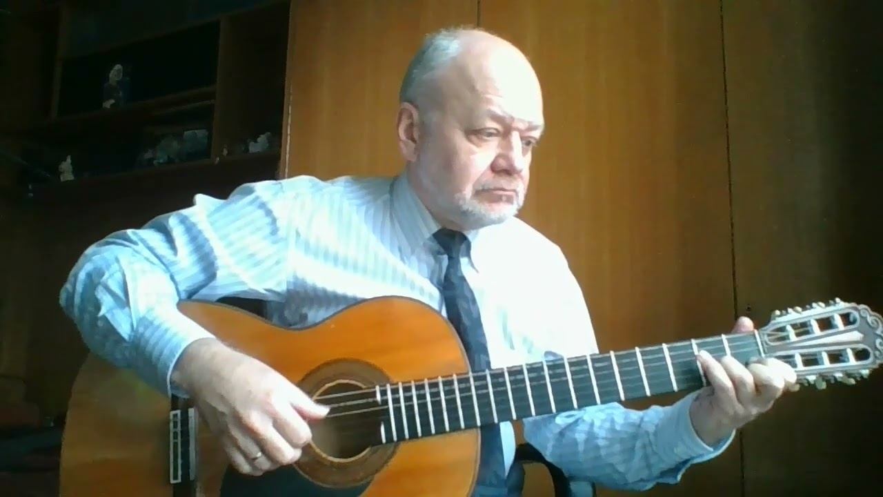 Колыбельная Светланы (Гусарская баллада) на гитаре смотреть онлайн