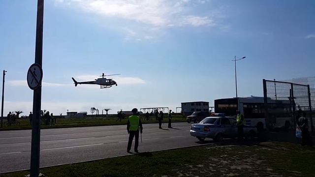 Вертолет на F1 смотреть онлайн