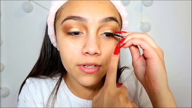FIZ UMA MAKE *SUPER FÁCIL* PRO ANO NOVO!✨ Lah Rios смотреть онлайн