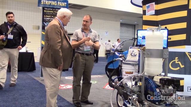 Video: RAE Striping MMA Line Striper at NPE 2014 смотреть онлайн