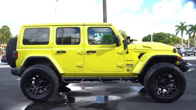 Custom Yellow Wrangler смотреть онлайн