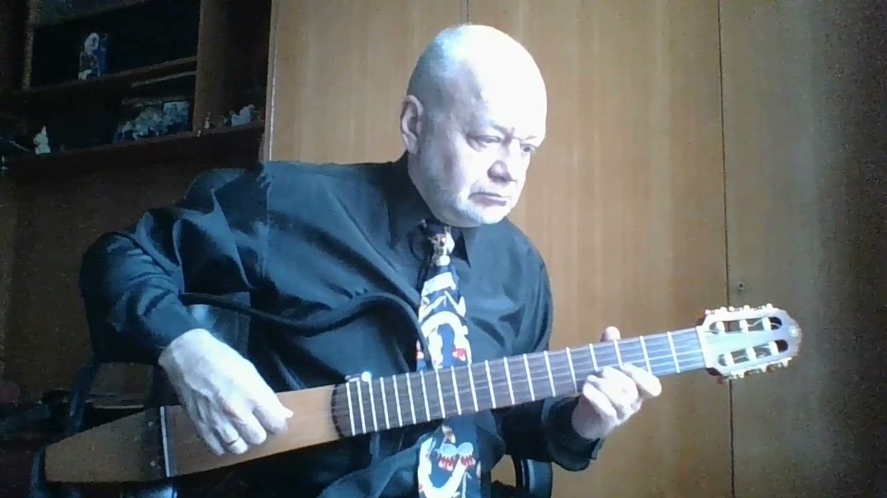 Мне бесконечно жаль (А. Цфасман) на гитаре смотреть онлайн