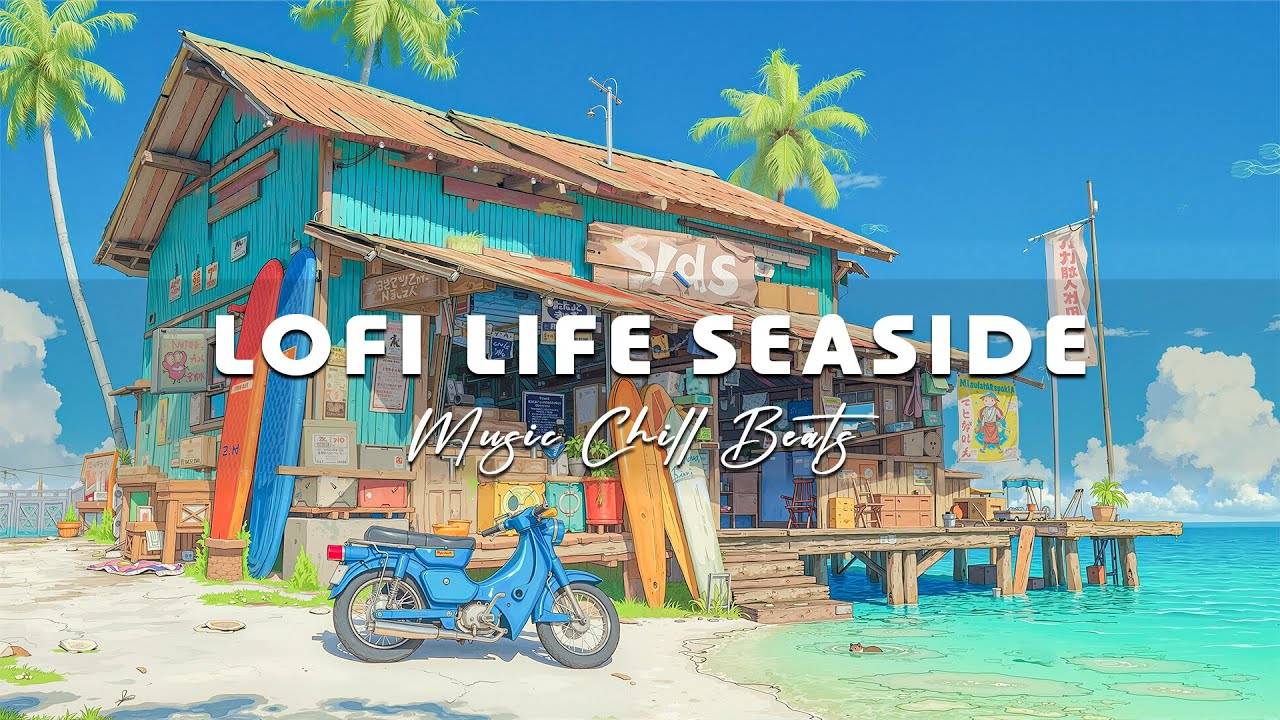 Lofi Life In A Japanese Seaside Home 🌅 Chill Beats For Sleep, Study & Calm, Lofi Dreams By The Sea