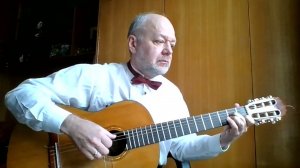 Сибелиус Этюд II на гитаре