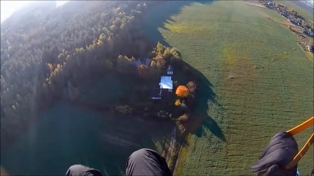 Paramotor: Беларусь с высоты птичьего полета - озеро Лоша смотреть онлайн