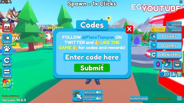 ALL 8 *NEW* CLICKER PARTY SIMULATOR CODES *MINIONS* Roblox CLICKER PARTY SIMULATOR Codes 2022! смотреть онлайн