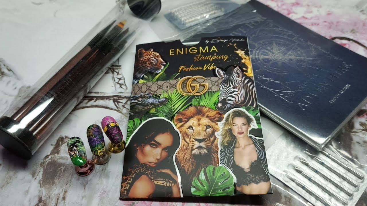 Ozon. Wildberries. Распаковка Пластина 27 от Enigma stamping смотреть онлайн