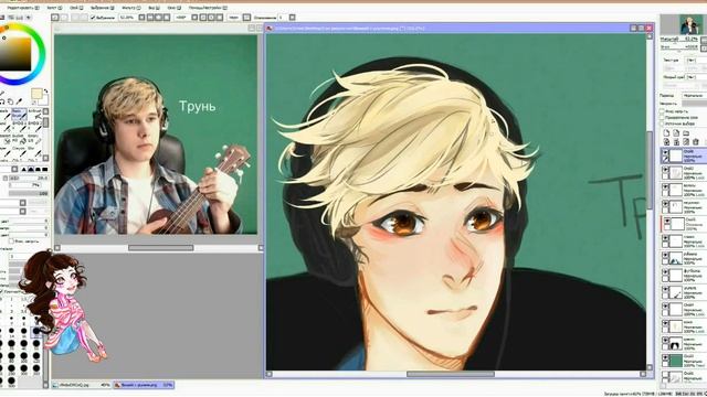 Speedpaint | Fanart Windy31/Виндяй | Paint Tool SAI