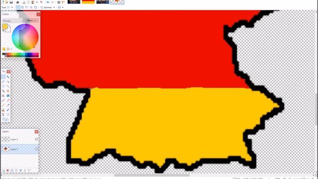 Austria, Germany and Italy Flag Map Speedart! смотреть онлайн