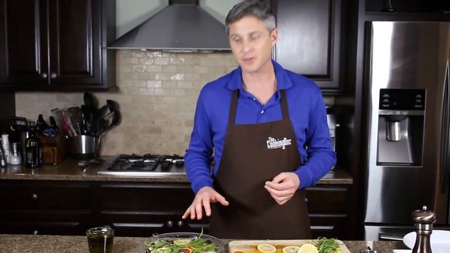 POACHED FISH in OLIVE OIL + CITRUS | The Cooking Doc смотреть онлайн