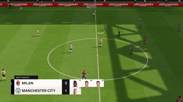 FIFA 24 (FC24) ОНЛАЙН. Милан - Манчестер Сити. Ну почти... Совсем чуть-чуть не хватило!