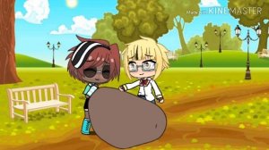 Gacha vore//Clive eats Jane//vore+digestion