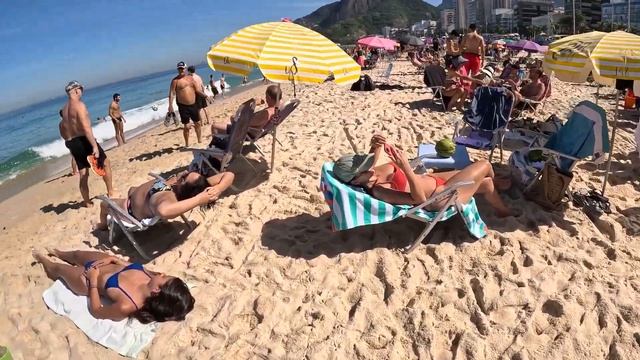  Epic Copacabana Beach  Walk Tour  Rio de Janeiro 2024  4K Adventure 