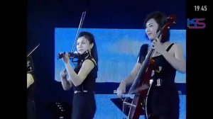 Попурри из русских, корейских и стан народов мира.
Исполняет Moranbong Band из Северной Кореи