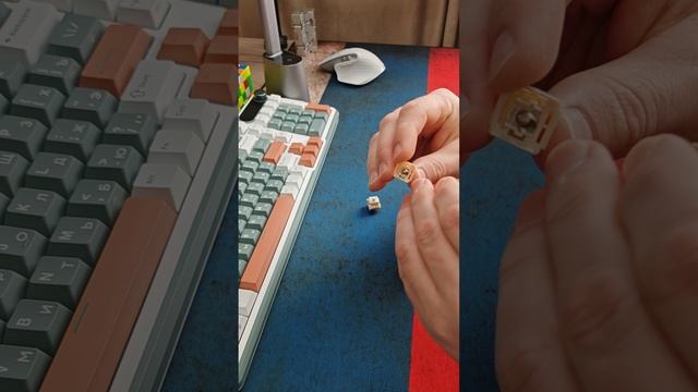 Как смазывать свичи механической клавиатуры (switch, housing base, Krytox 205G0) смотреть онлайн