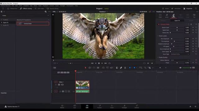 DaVinci Resolve Tutorial: How to do Camera Shake Effect in Davinci Resolve смотреть онлайн