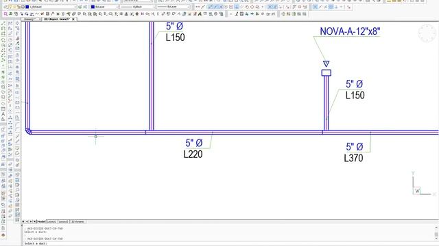 Duct sizing | Dividing a duct смотреть онлайн