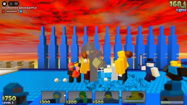 геймплей The Battle Bricks