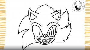 КАК Нарисовать SONIC EXE VS SUPER SONIC FLEETWAY