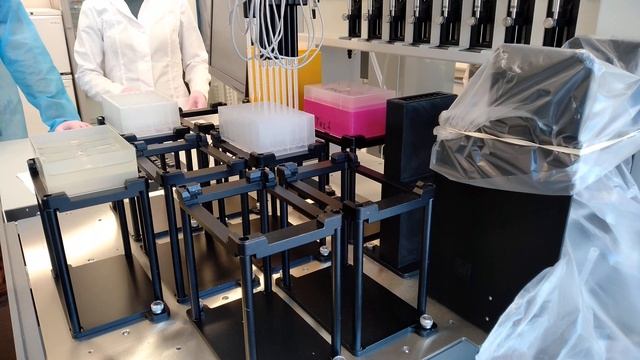Biomek NXp Span8 in Parseq Lab смотреть онлайн
