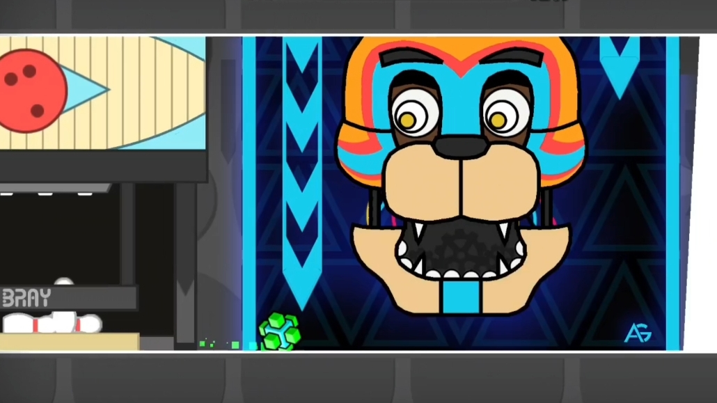 тройное безумие ! hello Fitzgerald в geometry dash смотреть онлайн