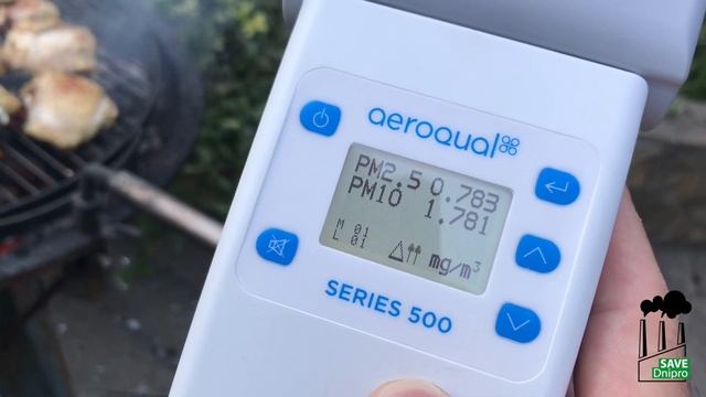 Замір якості повітря біля мангала, де горить деревне вугілля, 29 червня 2019 року смотреть онлайн