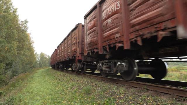 Тепловоз 2М62М-0675 близ ст. Римкай / 2M62M-0675 near Rimkai station смотреть онлайн