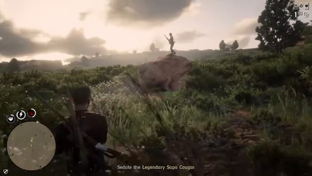 Red Dead Online Legendary Sapa Cougar - [RDR2 Online] Legendary Animals смотреть онлайн