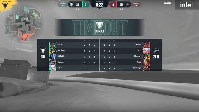 ZERANCE vs 3DMAX - W1D4 - Split 2 - VALORANT Challengers France смотреть онлайн
