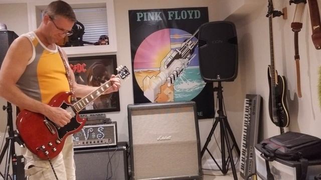 Friedman Dirty Shirley 40W head with Marshall 1960TV cab. смотреть онлайн