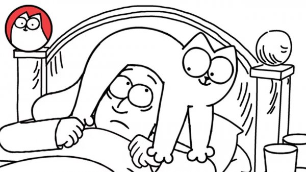 Сериал Кот Саймона - 1 сезон 125 серия / Simon's Cat