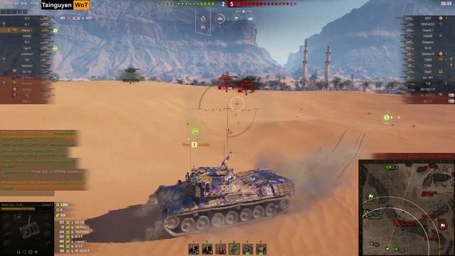World of Tanks Leopard 1 - 10k damage 6 kills - Replays 60 fps смотреть онлайн