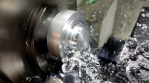 дистанционые кольца из Д16Т на токарном CJM360.