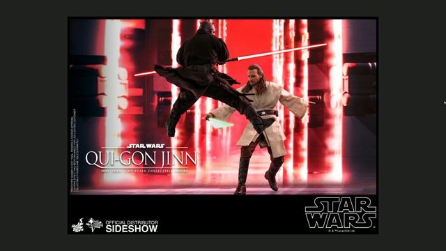Hot Toys Qui Gon Jinn Star Wars The Phantom Menace 1/6 scale preview and price comparison смотреть онлайн