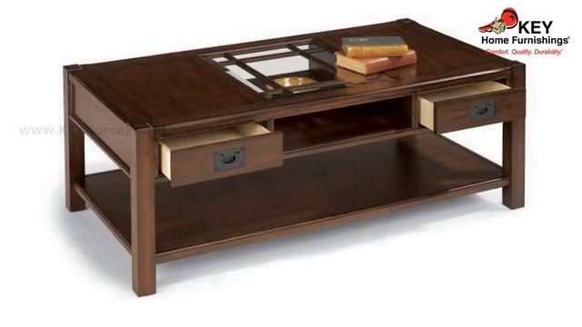 Flexsteel Sonoma Rectangular Coffee Table 6625 031 | KEY Home смотреть онлайн