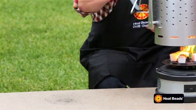 Heat Beads® BBQ Chimney Booster | Ready In 12 Minutes!