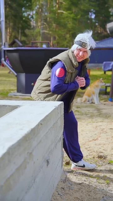 My teacher from real anime about Naruto! #anime #funny смотреть онлайн