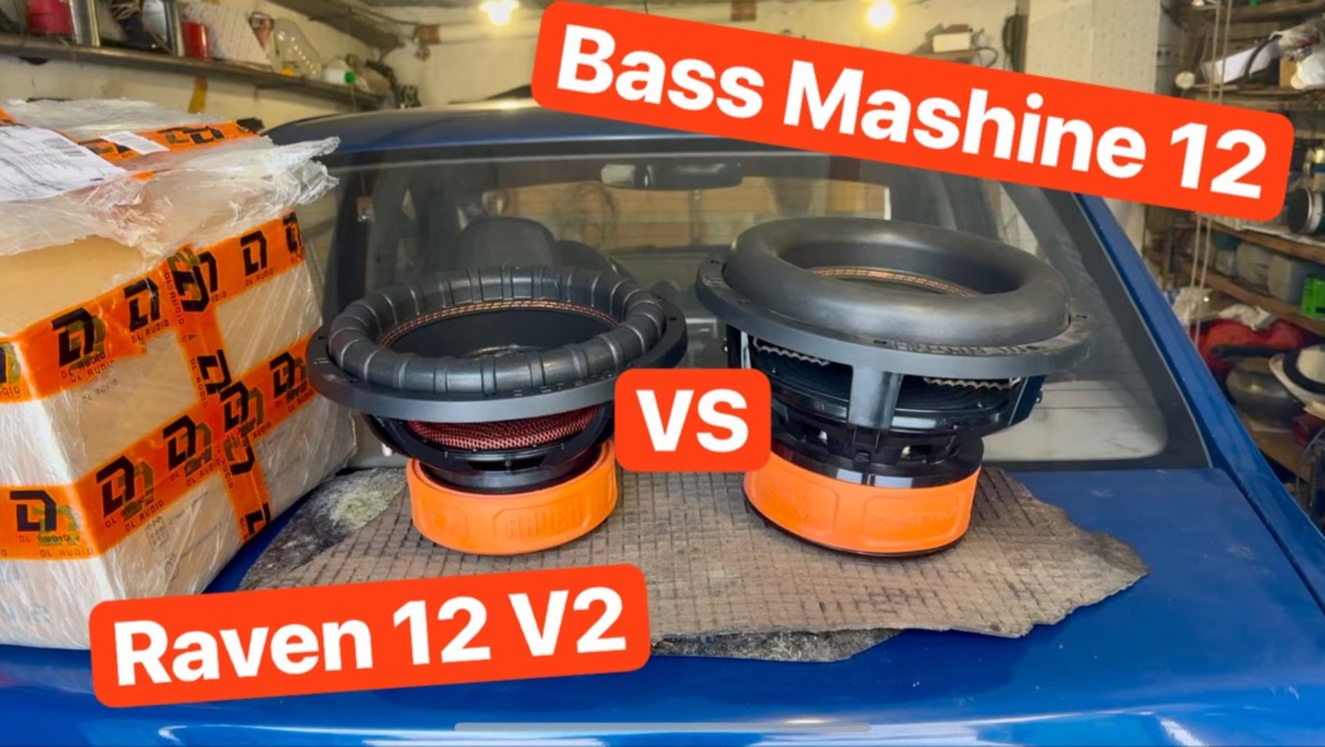 DL Audio Bass Mashine VS Raven V2