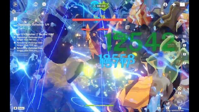 C2 Navia Hypercarry & C2 Nahida Hyperbloom NEW Spiral Abyss 4.3 - Floor 12 9 Stars | Genshin Impact смотреть онлайн