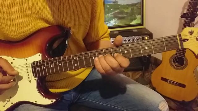 Joe Dassin Let'e Indien guitar cover. смотреть онлайн