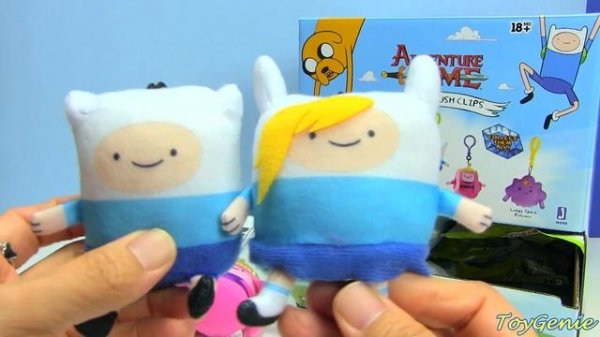 Adventure Time Mystery Plush Clips in Blind Bags