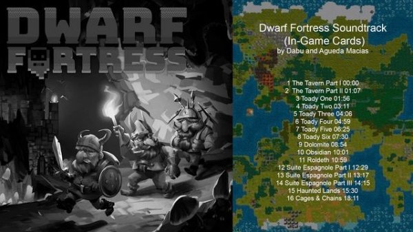 Dwarf Fortress Soundtrack  (In-Game Cards)