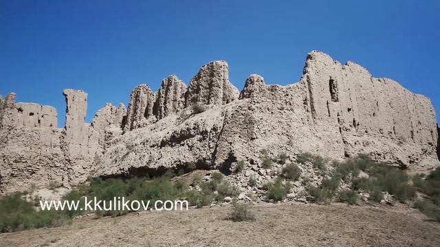Fortress Kyzyl-Kala is located in the territory of Ancient Khwarezm, Uzbekistan смотреть онлайн