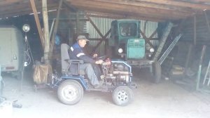 мой самодельный трактор, как собирал и обзор