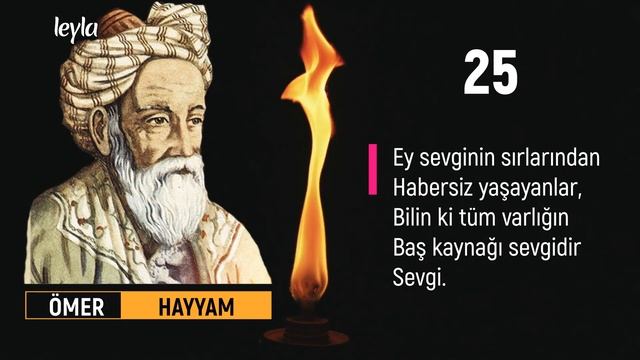 ÖMER HAYYAM - AKIL DOLU 49 SÖZ ✔